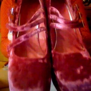 Dolls Kill Chunky High Heel Hot Pink Shoes 81/2 - 9 Size Range